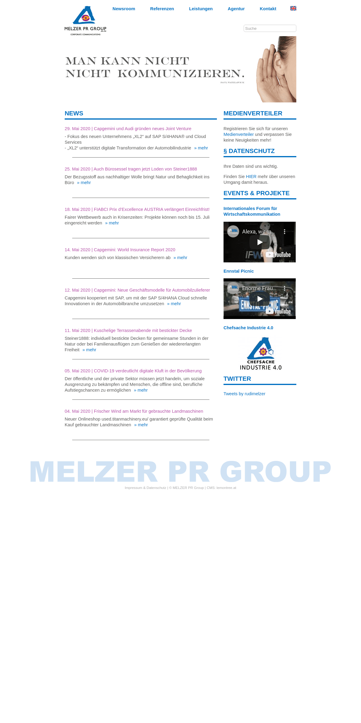 A complete backup of melzer-pr.com