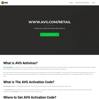 A complete backup of avgcomretail-avg.com