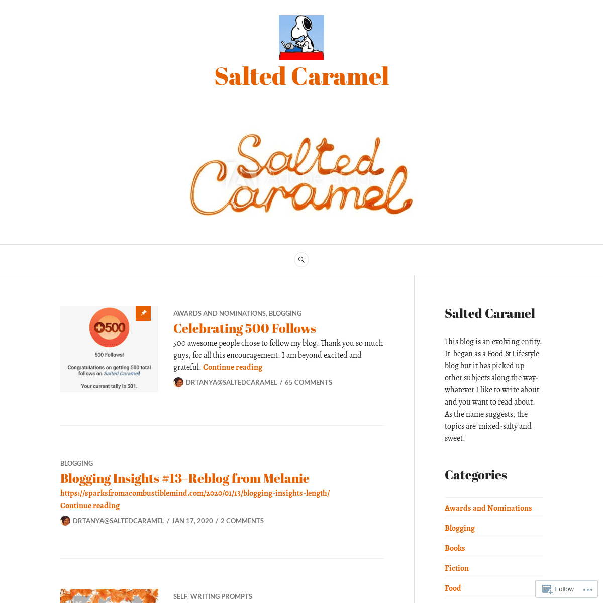 A complete backup of saltedcaramel.blog