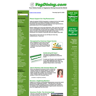 A complete backup of vegdining.com