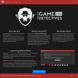 A complete backup of gamedetectives.net