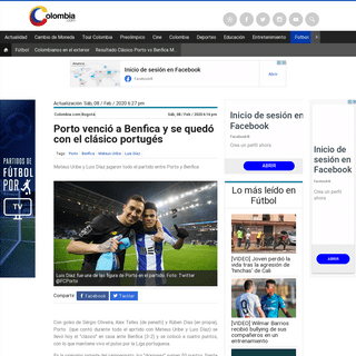 A complete backup of www.colombia.com/futbol/colombianos-en-el-exterior/resultado-clasico-porto-vs-benfica-mateus-uribe-luis-dia