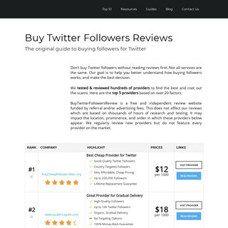 A complete backup of buytwitterfollowersreview.org