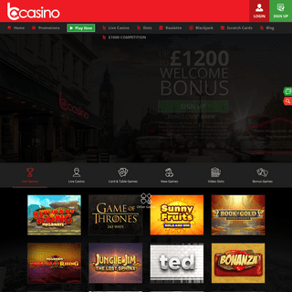A complete backup of bcasino.co.uk