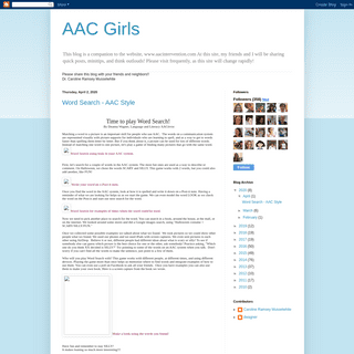 A complete backup of aacgirls.blogspot.com