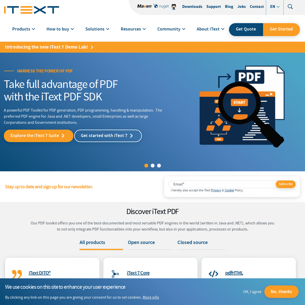 A complete backup of itextpdf.com