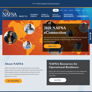 A complete backup of nafsa.org