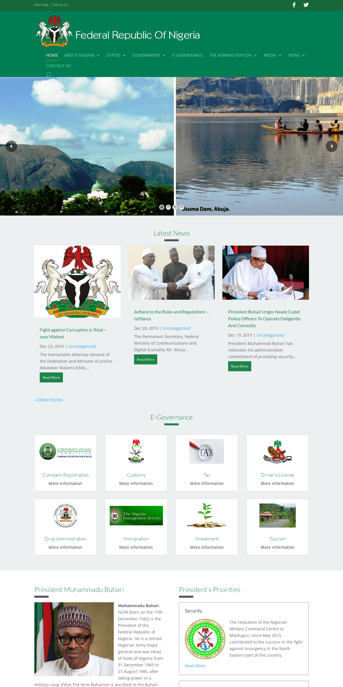 A complete backup of nigeria.gov.ng