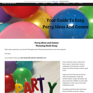 A complete backup of easy-party-ideas-and-games.com