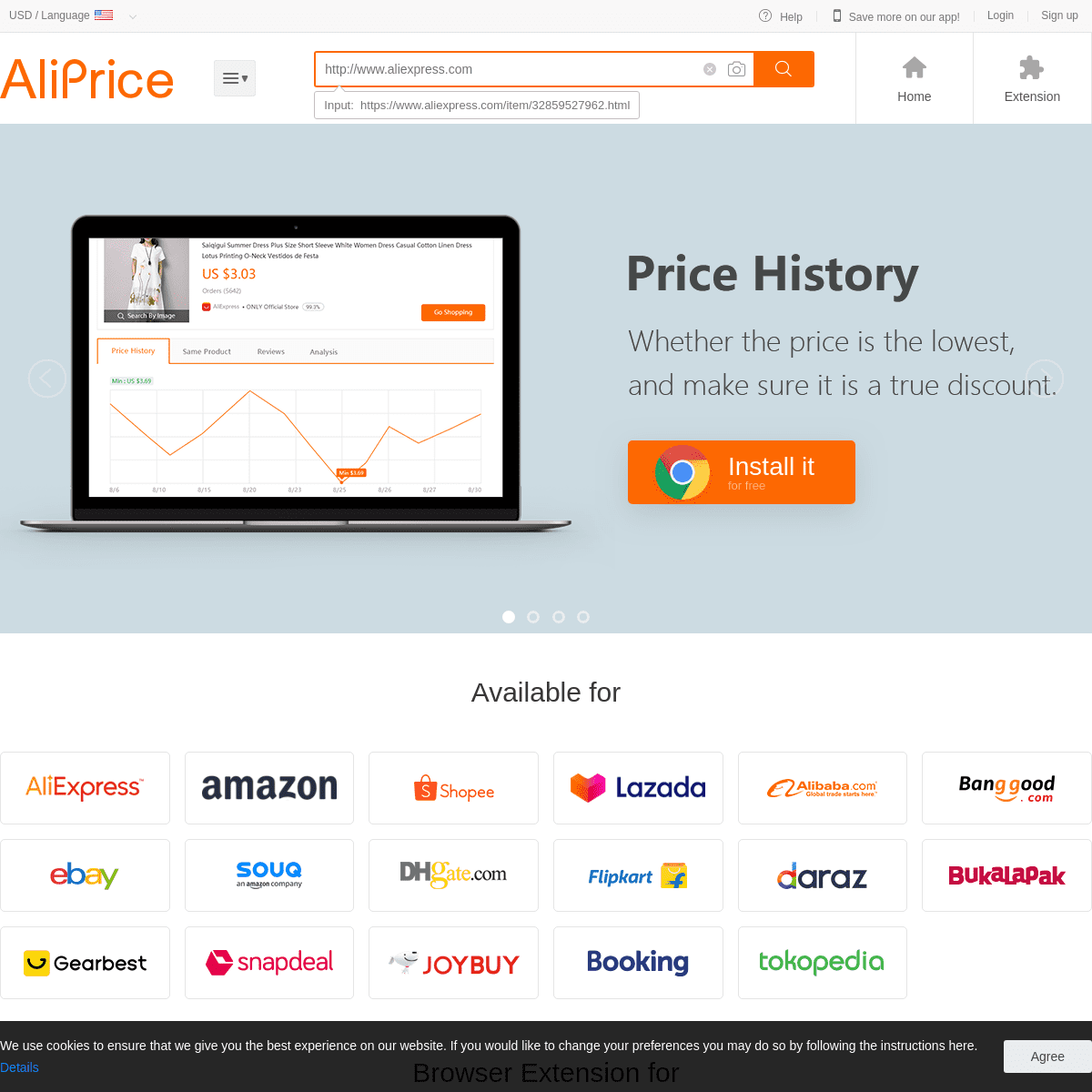 A complete backup of aliprice.com