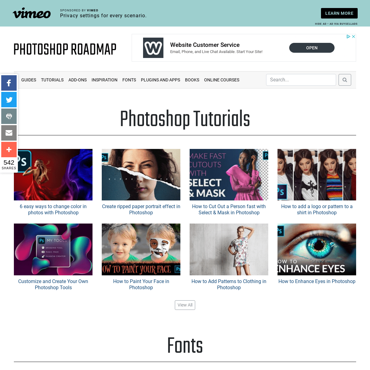 A complete backup of photoshoproadmap.com