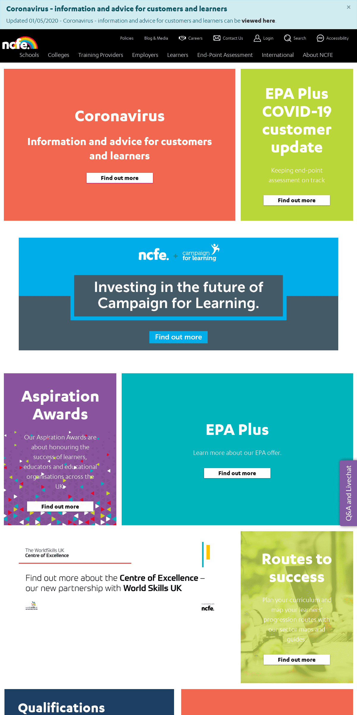 A complete backup of ncfe.org.uk