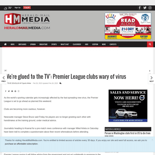 A complete backup of www.heraldmailmedia.com/news/nation/we-re-glued-to-the-tv-premier-league-clubs-wary/article_79907666-a75b-5
