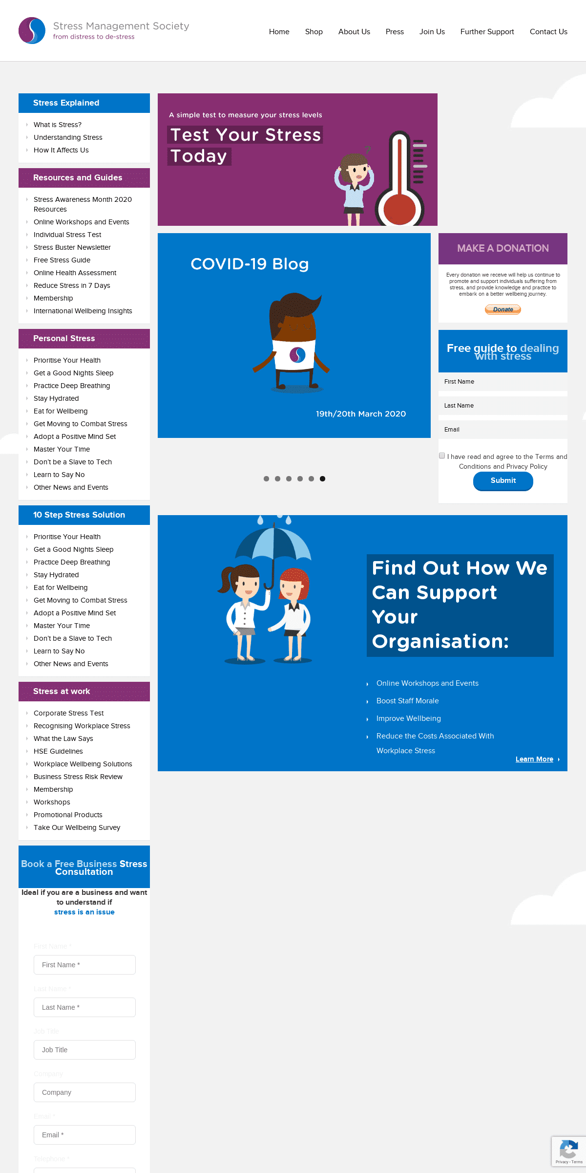 A complete backup of stress.org.uk