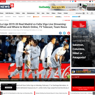 A complete backup of www.news18.com/news/football/la-liga-2019-20-real-madrid-vs-celta-vigo-live-streaming-when-and-where-to-wat