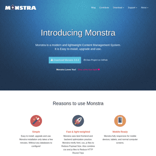 A complete backup of monstra.org