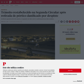 A complete backup of www.publico.pt/2020/02/21/local/noticia/tres-mortos-despiste-segunda-circular-circulacao-condicionada-19050