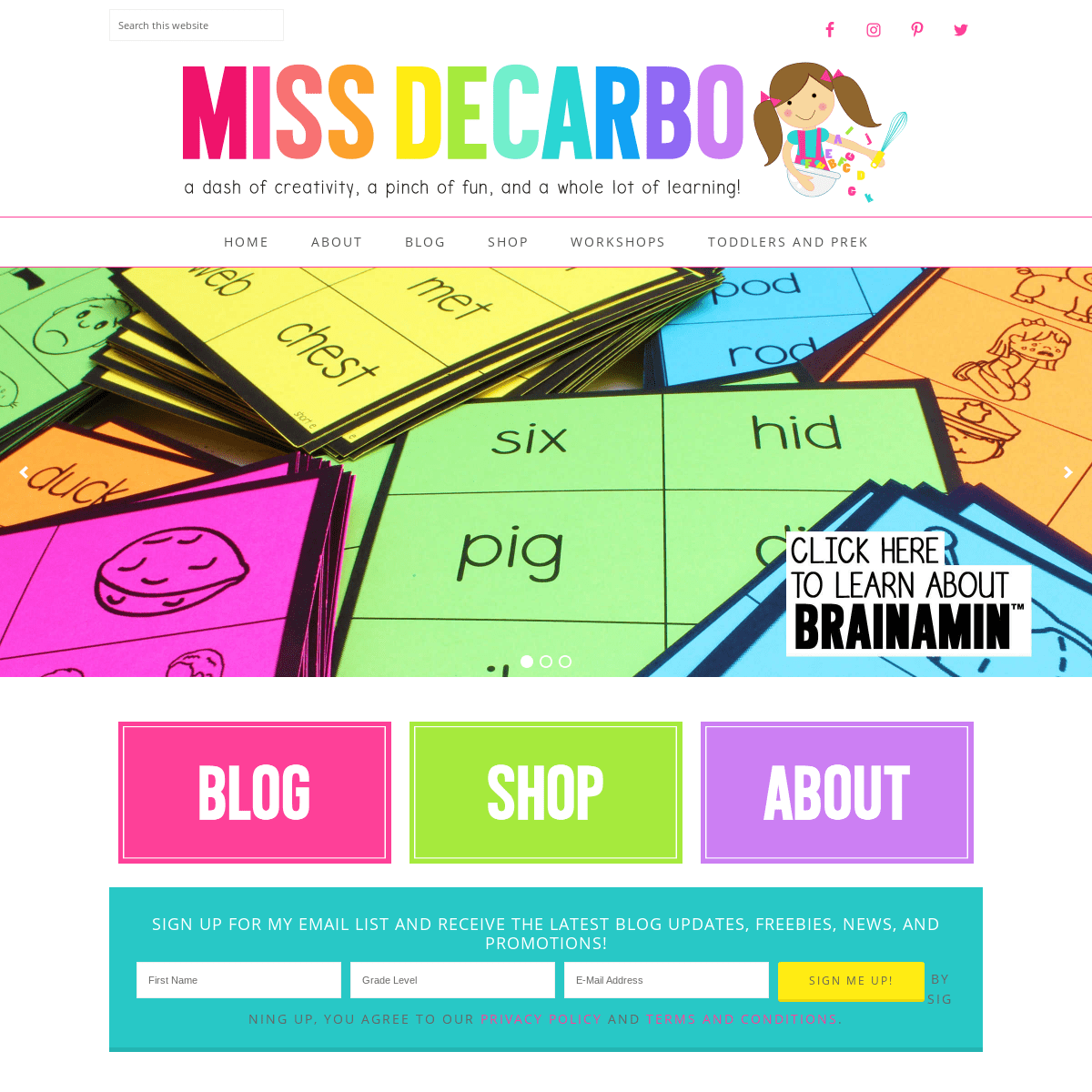 A complete backup of missdecarbo.com