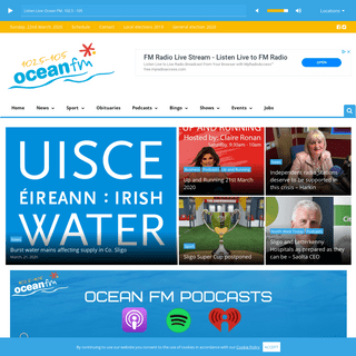 A complete backup of oceanfm.ie