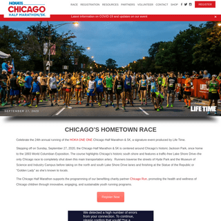A complete backup of chicagohalfmarathon.com