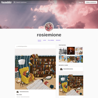 A complete backup of rosiemione.tumblr.com