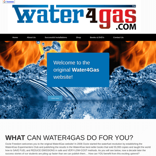 A complete backup of water4gas.com