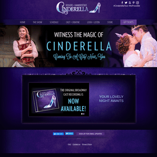 A complete backup of cinderellaonbroadway.com