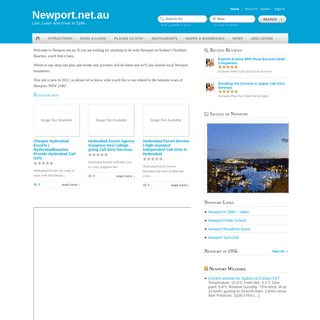 A complete backup of newport.net.au