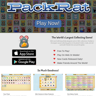 A complete backup of playpackrat.com