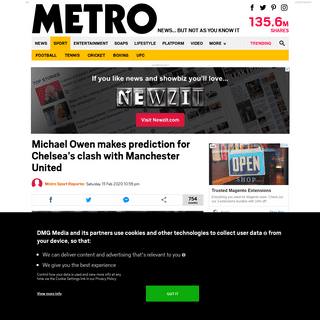 A complete backup of metro.co.uk/2020/02/15/michael-owen-makes-prediction-chelseas-clash-manchester-united-12247480/