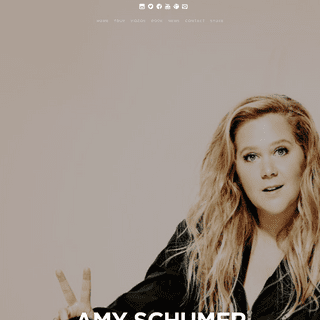 A complete backup of amyschumer.com