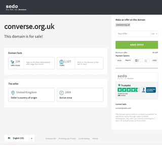 A complete backup of converse.org.uk