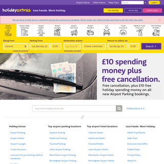 A complete backup of holidayextras.co.uk