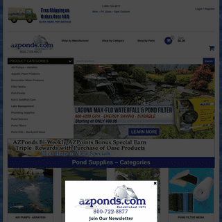 A complete backup of azponds.com