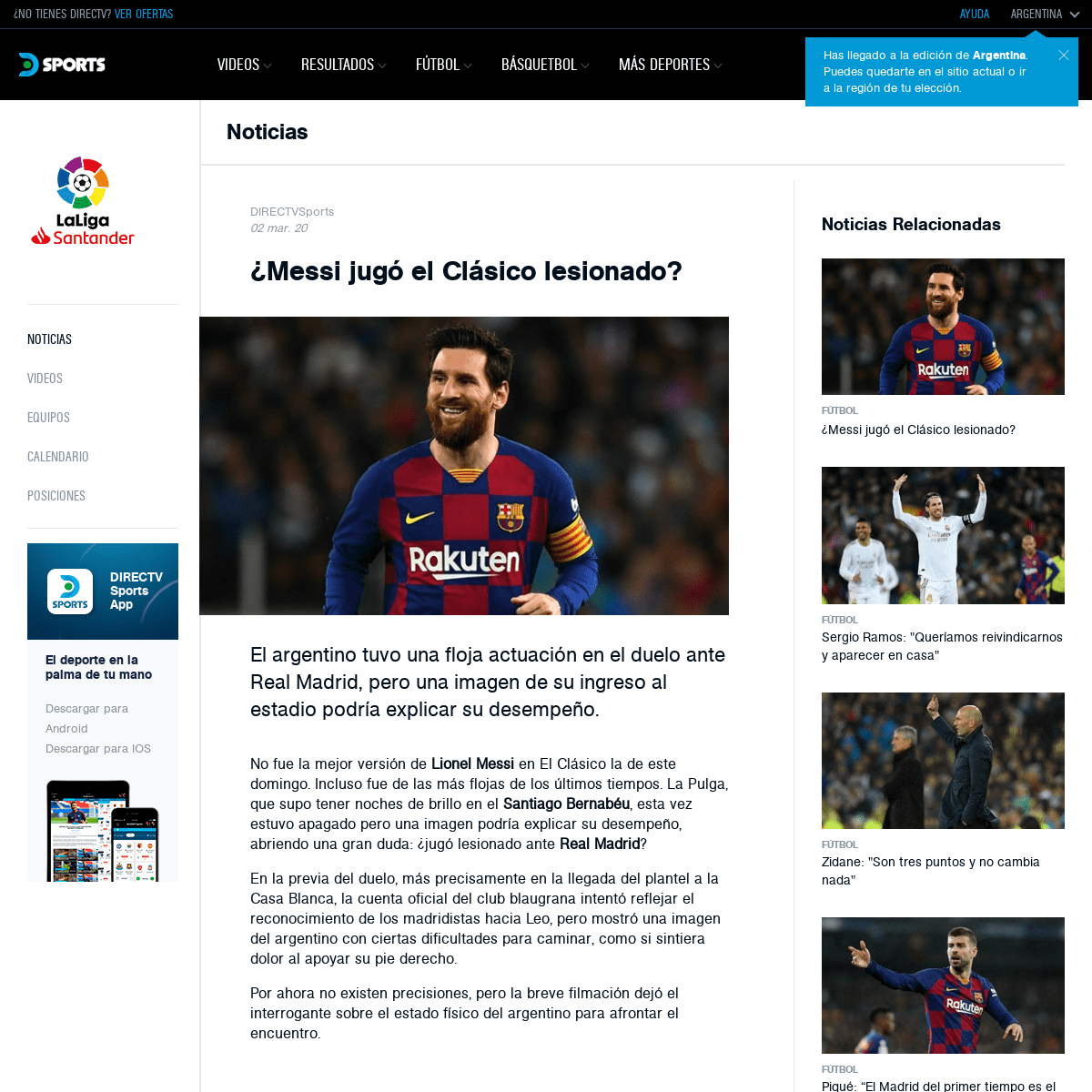A complete backup of www.directvsports.com/futbol/espana/la-liga/noticias/messi-jugo-clasico-lesionado