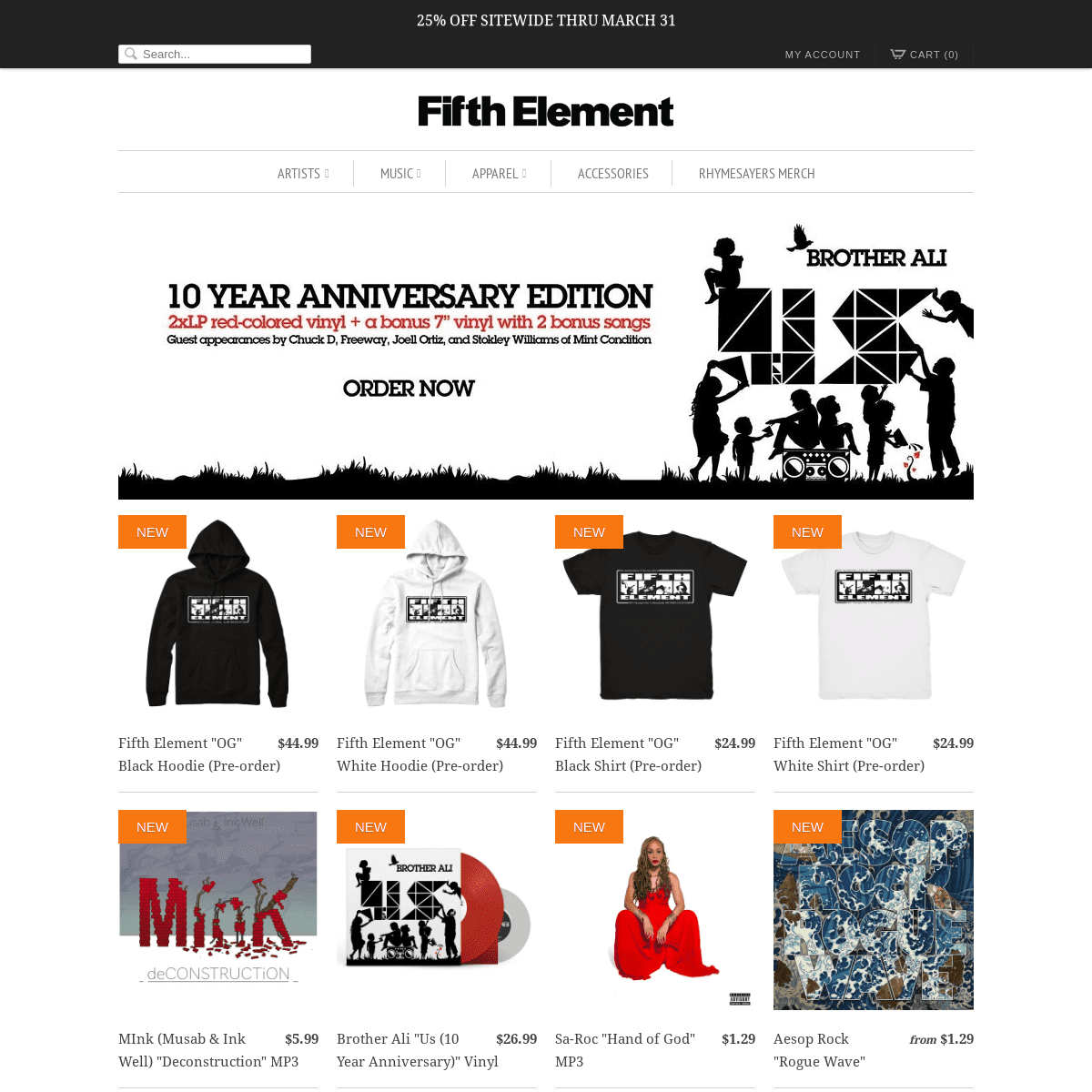 A complete backup of fifthelementonline.com