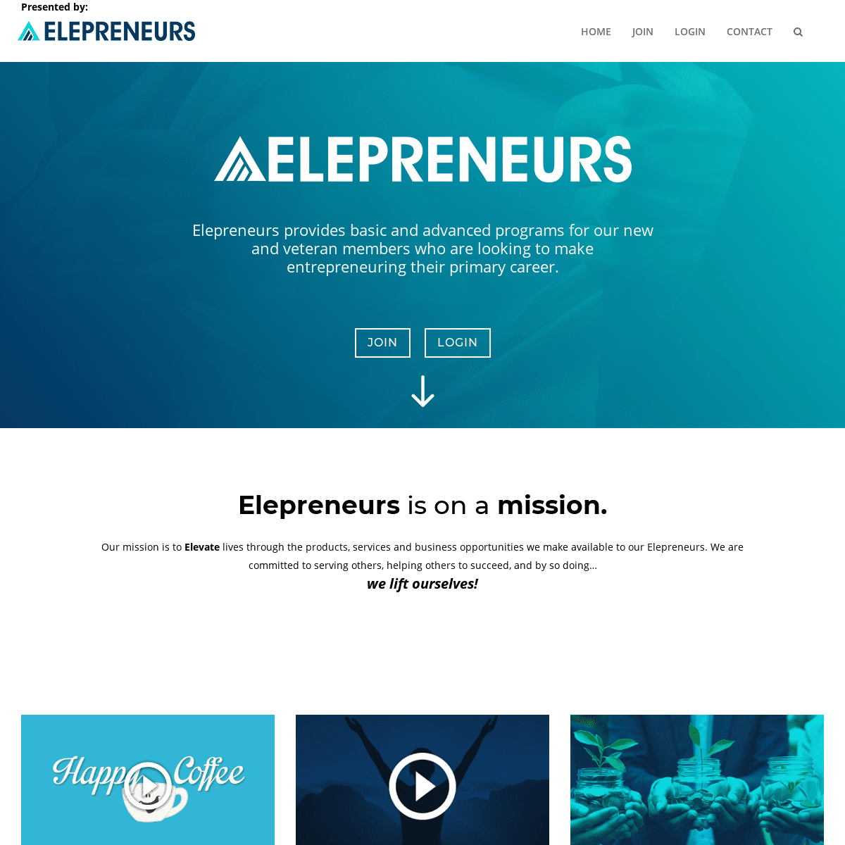 A complete backup of elepreneur.com
