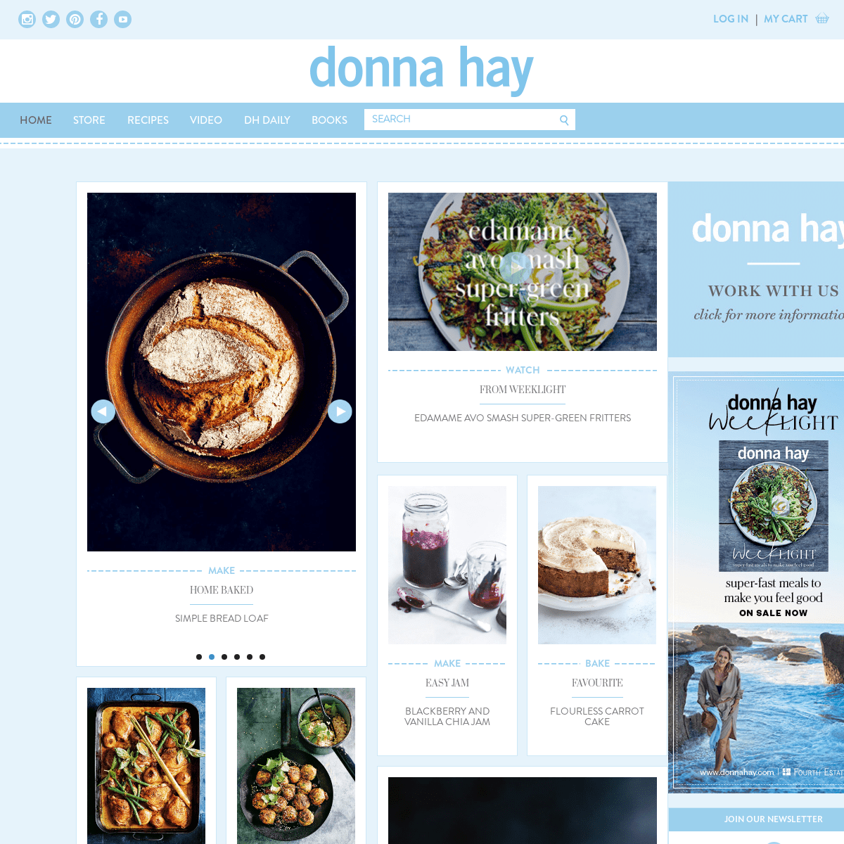 A complete backup of donnahay.com.au