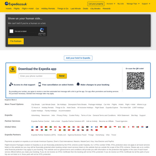 A complete backup of expedia.co.uk