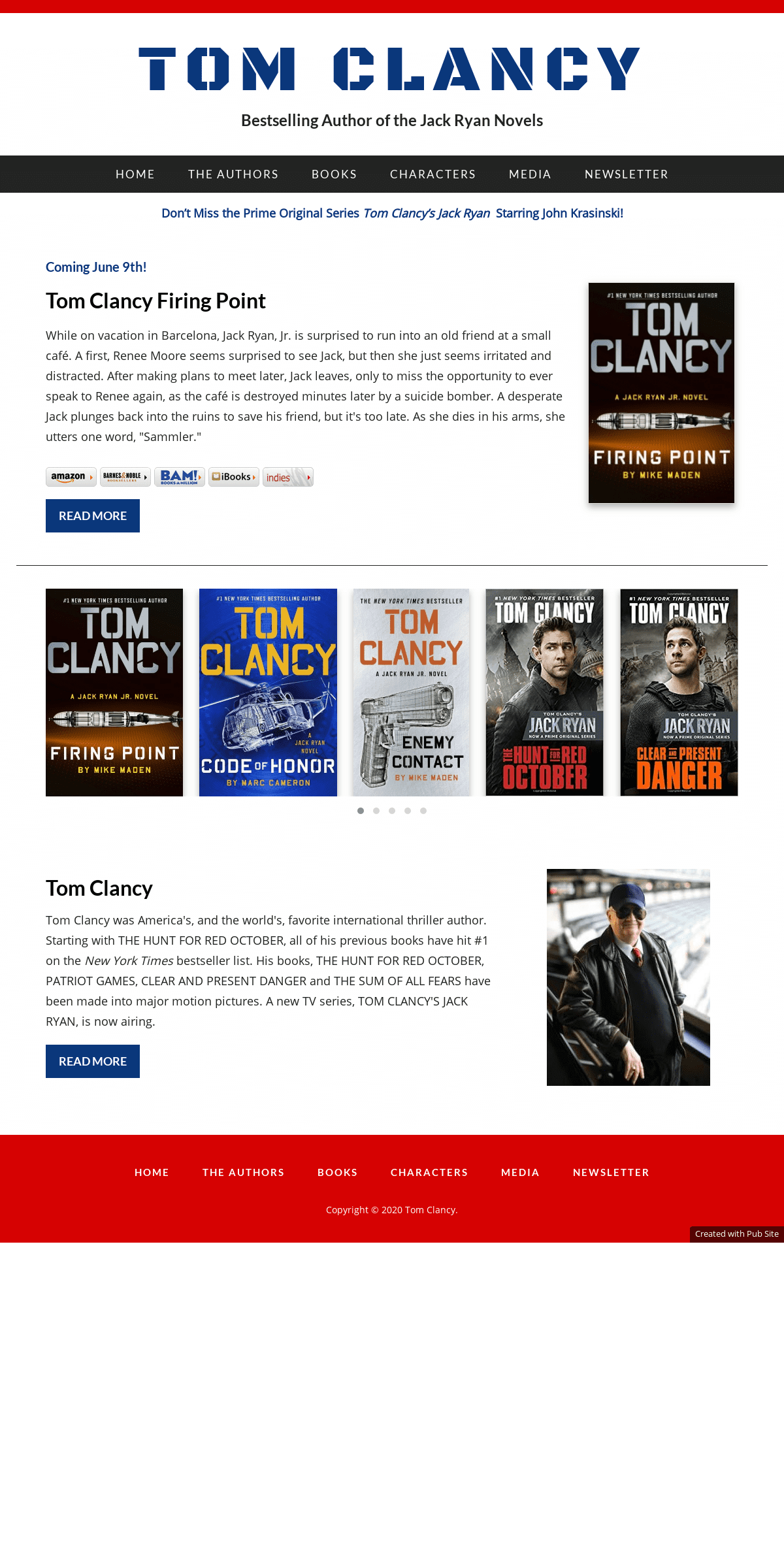 A complete backup of tomclancy.com