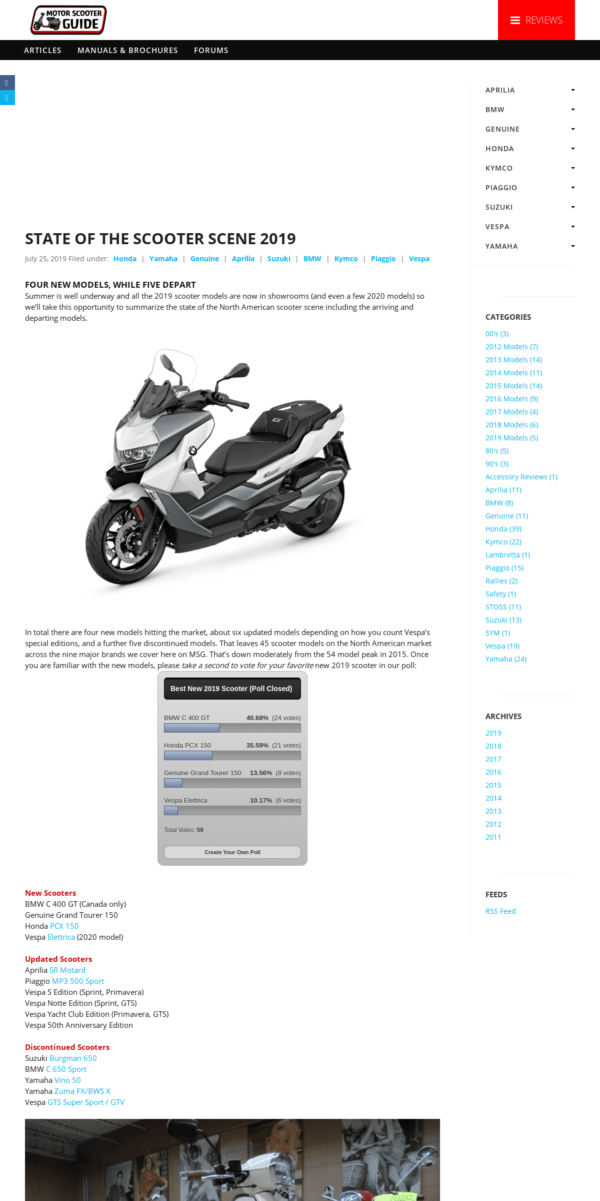 A complete backup of motorscooterguide.net