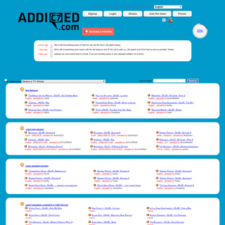 A complete backup of addic7ed.com