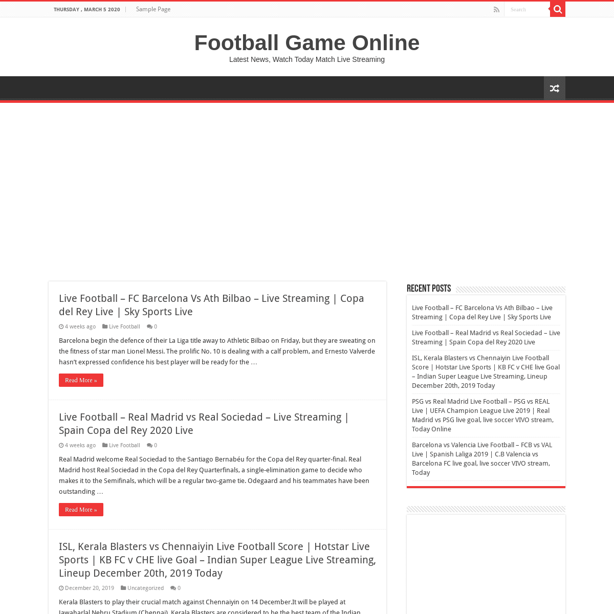 A complete backup of footballgame.site
