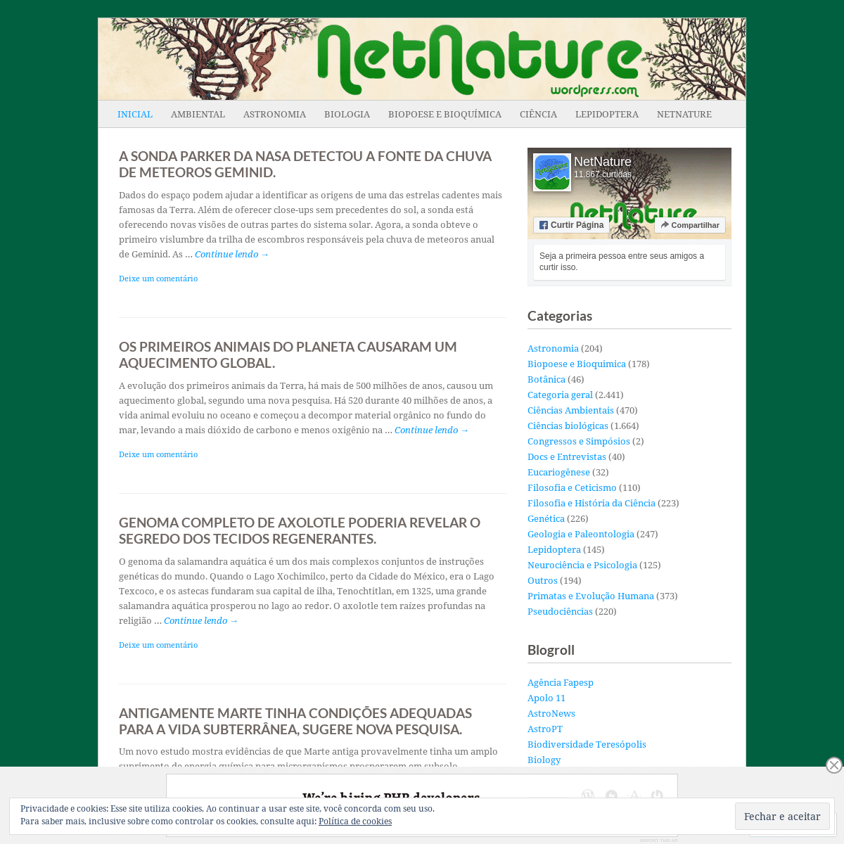 A complete backup of netnature.wordpress.com