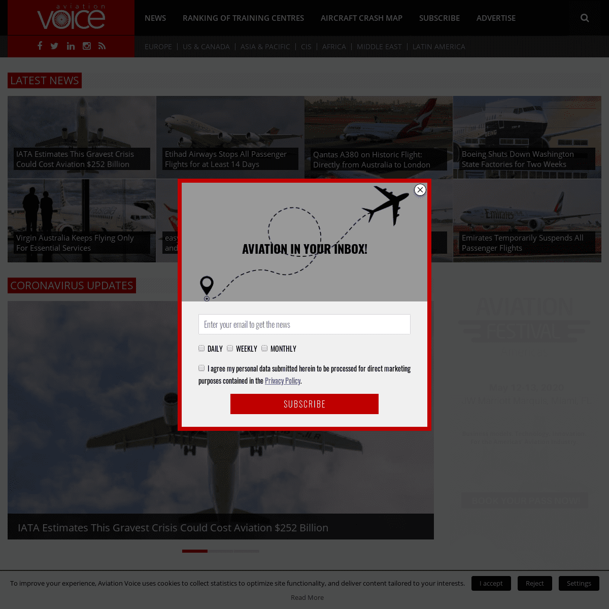 A complete backup of aviationvoice.com