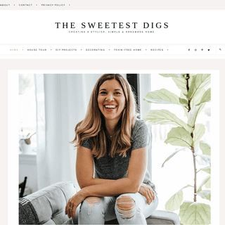 A complete backup of thesweetestdigs.com
