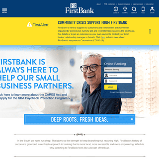 A complete backup of firstbankonline.com