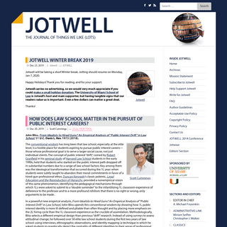 A complete backup of jotwell.com