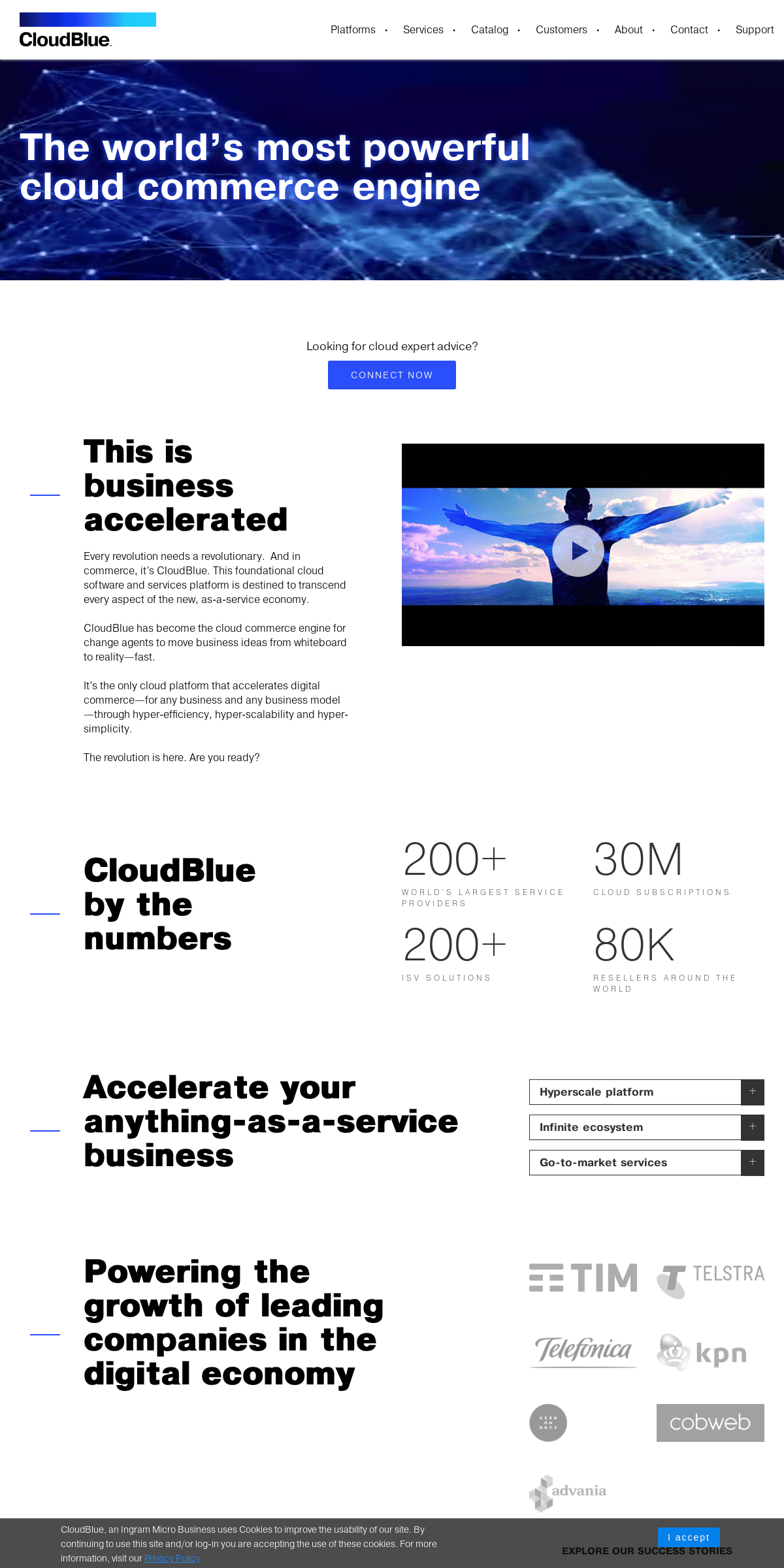 A complete backup of cloudblue.com