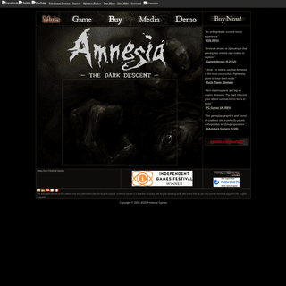 A complete backup of amnesiagame.com